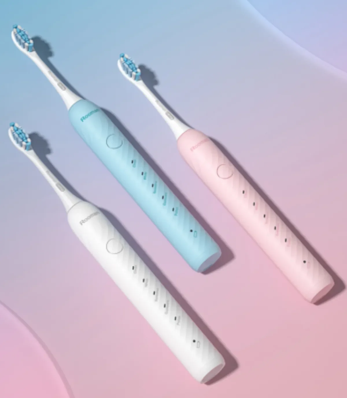 Injection molded adult electric toothbrush product